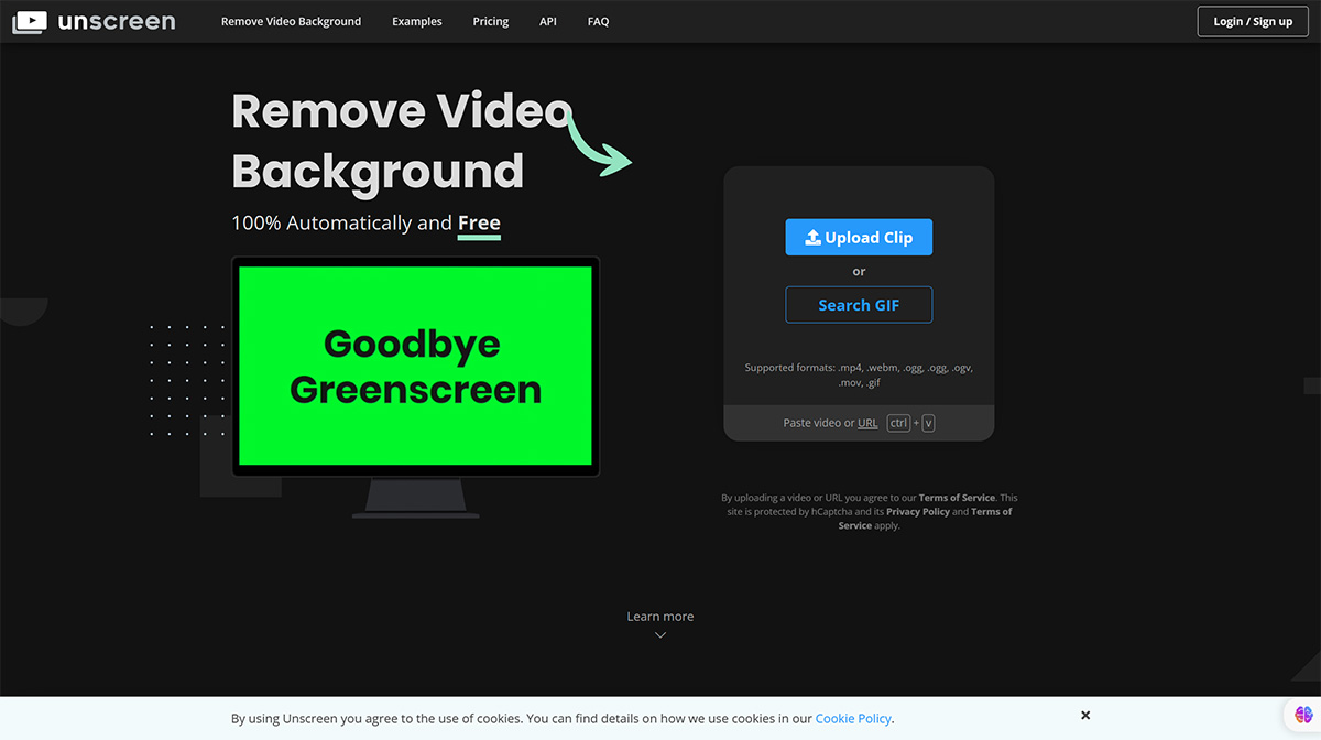 Unscreen: Online video and GIF background removal tool, easily complete video cutout without green screen