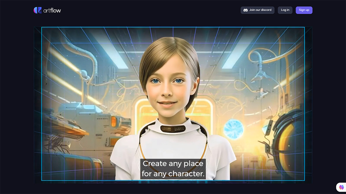 Artflow ai: AI creates video animations, an AI design tool that can quickly transform ideas into animated stories
