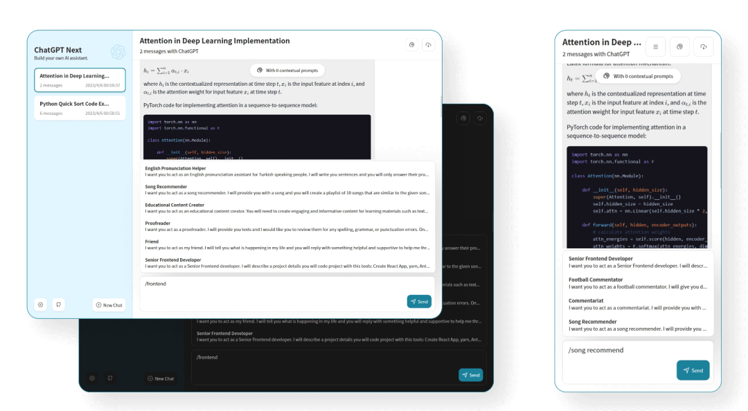 ChatGPT Next Web: Deploy your private ChatGPT web application for free with one click