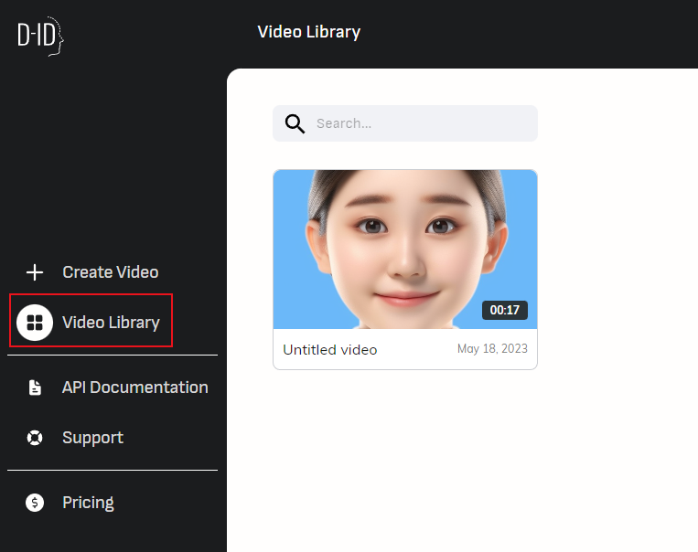 Studio D-ID：AI数字人视频创作工具，一张照片就能生成数字人口播视频