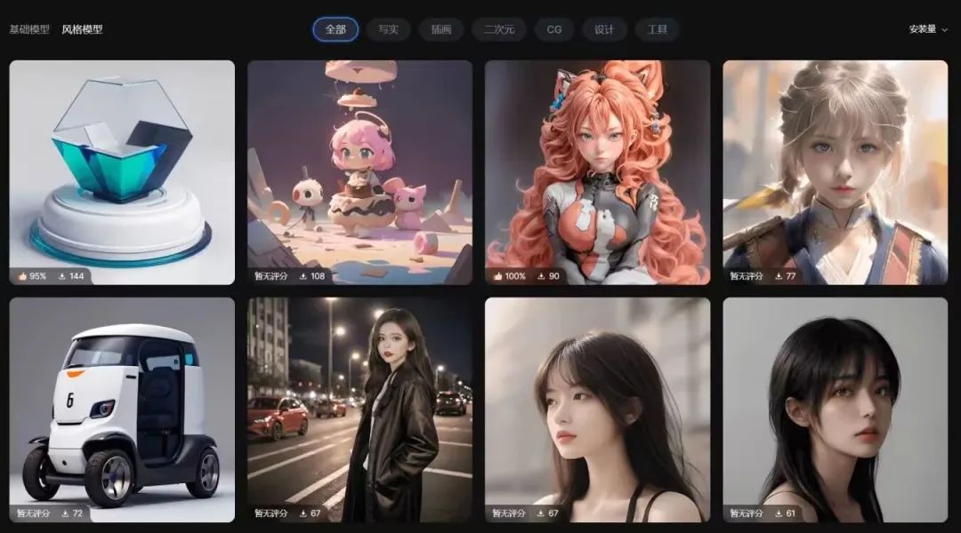 Instant inspiration: AI generates UI design drafts, generating high-quality UI design drafts that can be edited again