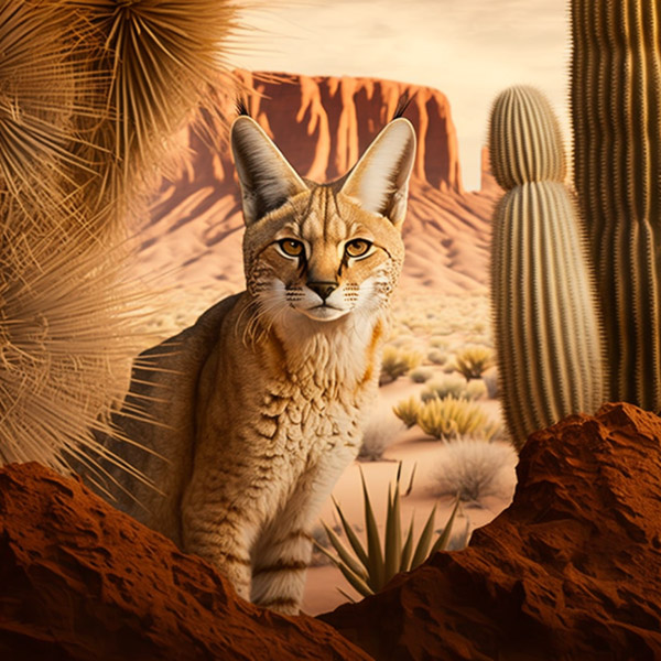 MJ_Desert_Cat Explore Prompting-Prompt