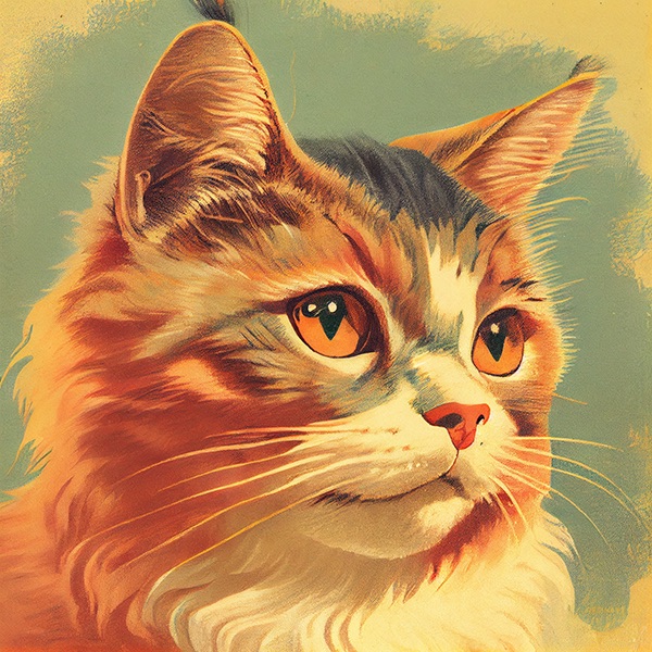 MJ_cat_1960 Explore Prompting-Prompt