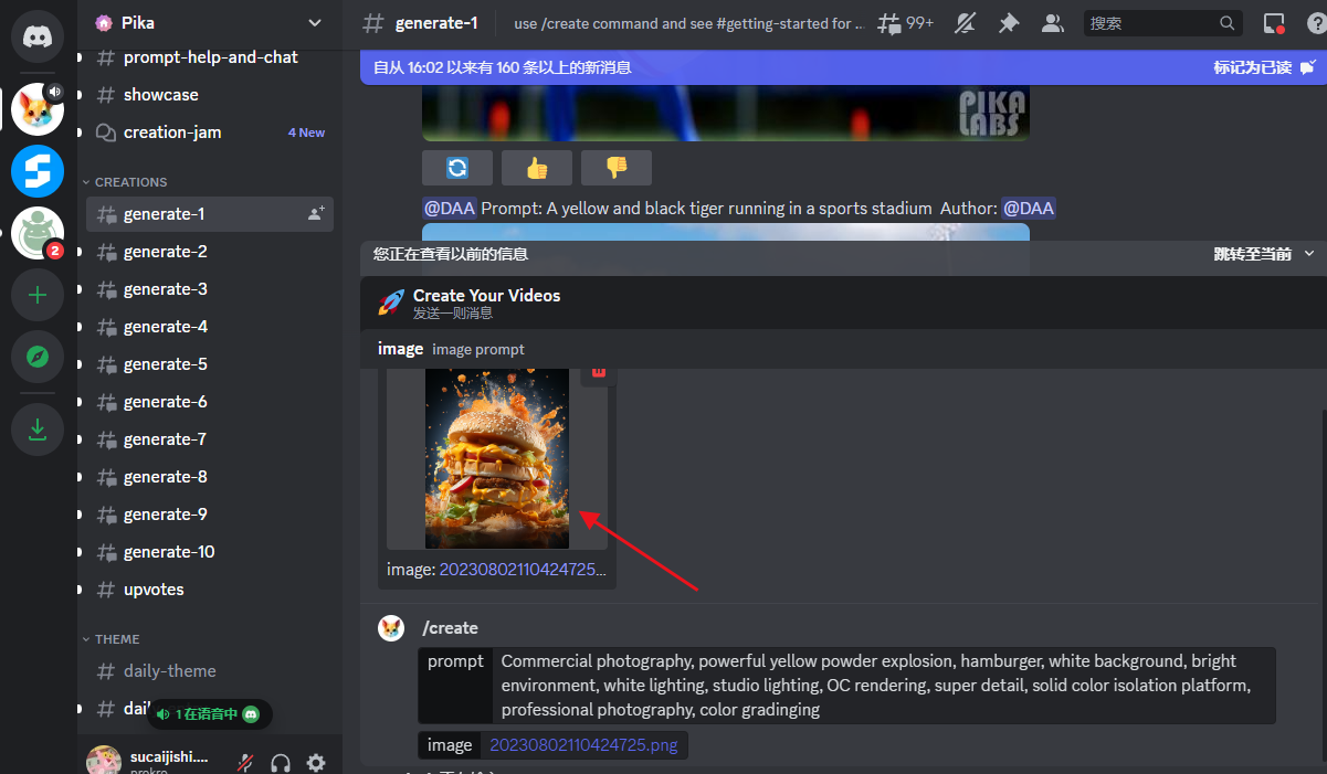 169130995612203380 Pika教程,用AI工具生成短视频大片
