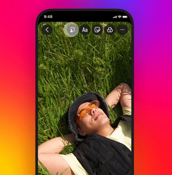Instagram launches a background editing tool based on generative AI to easily create unique photos