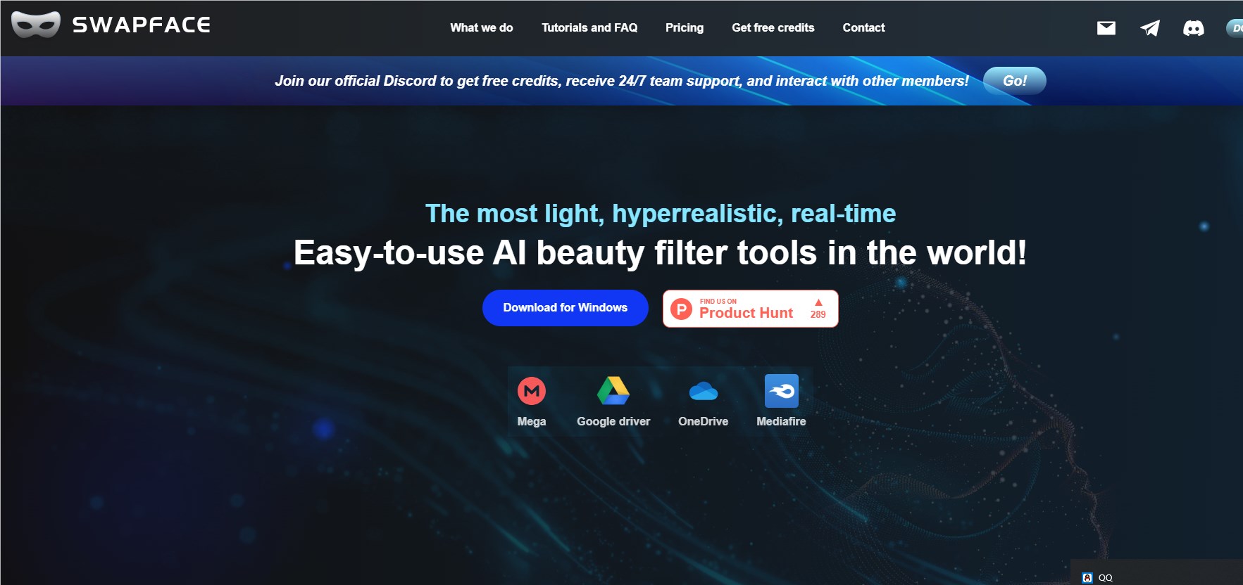 Swapface: Free live video AI face-changing tool software