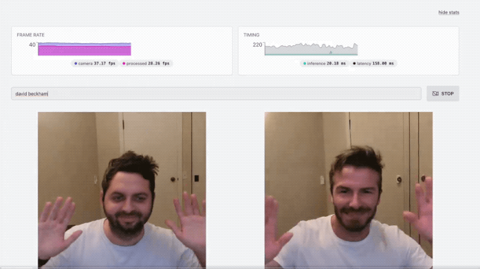 Fal.ai Camera实时AI换脸，输入名字，秒变成各路明星大咖
