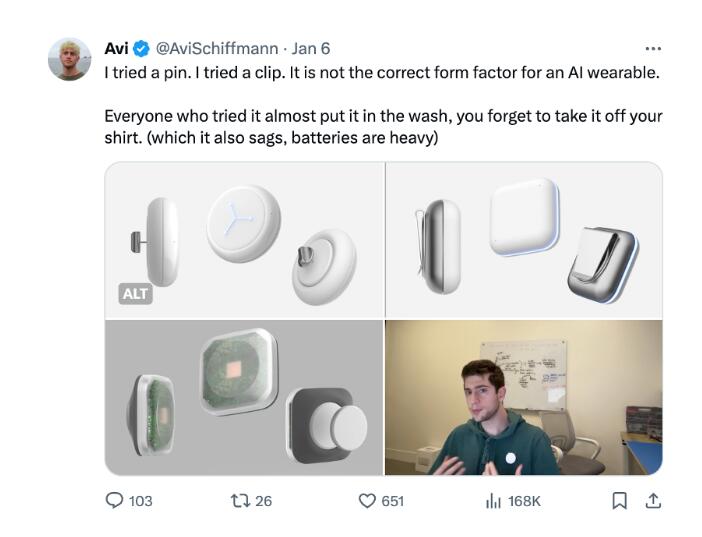 21岁哈佛辍学生开发的首款生活伴侣式AI项链预售火爆