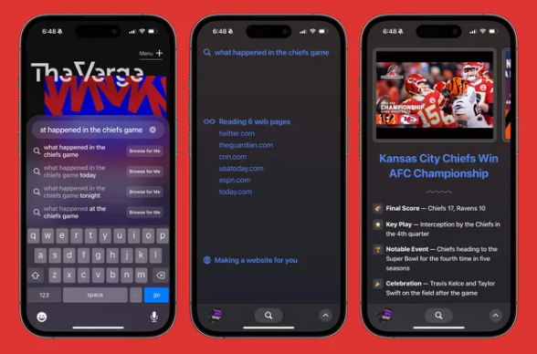 Arc Search: One-click search, web page creation in seconds, new AI browser experience!