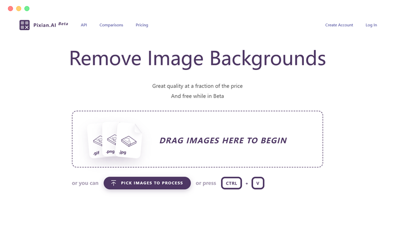 Pixian.AI: AI-based online image-cutting tool service