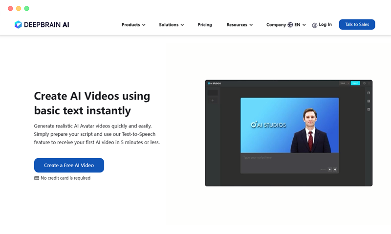 DeepBrain: A platform for producing ultra-realistic AI digital human videos