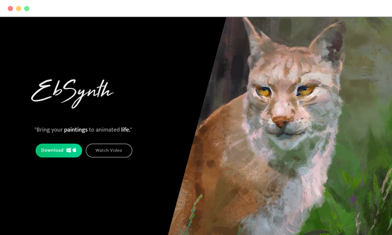 Ebsynth: An AI-based tool for converting live-action videos into animated cartoons