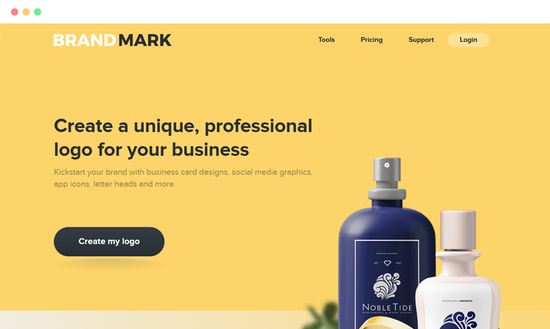 Brandmark: Online AI LOGO design platform based on artificial intelligence