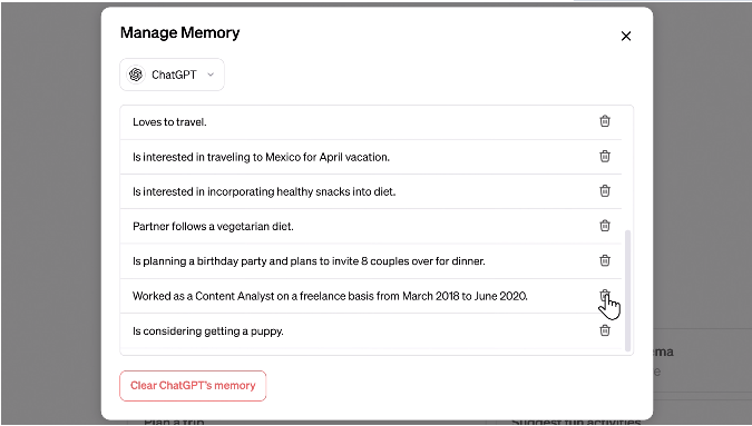 0387a281-abeb-4b63-8dbb-65425ce67473 ChatGPT can remember what you said, OpenAI announced a small-scale test of the "memory" function
