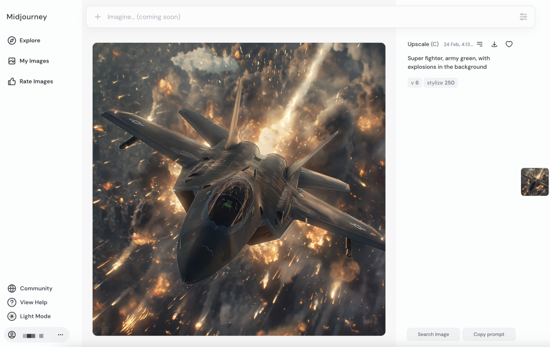 640-219 【AI画画】Midjourney要怎么使用,5分钟入门Midjourney文生图界面按钮教程