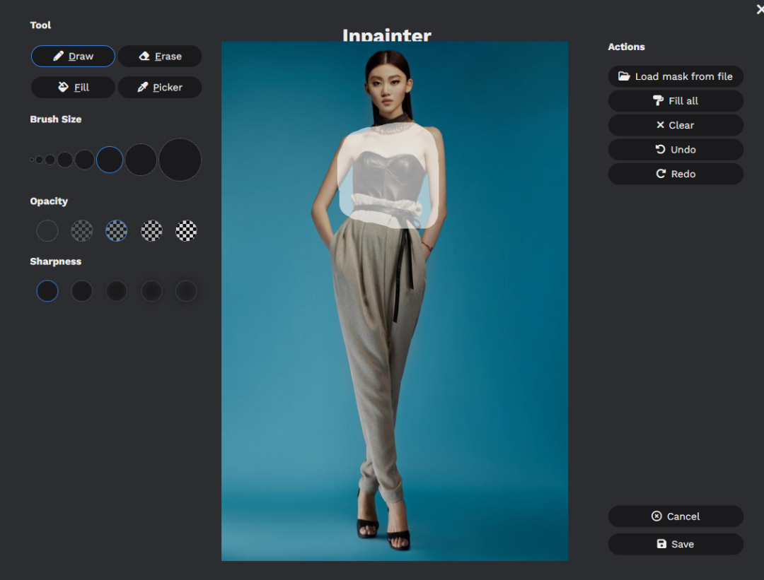 640-87 使用Stable Diffusion 轻松实现模特换装