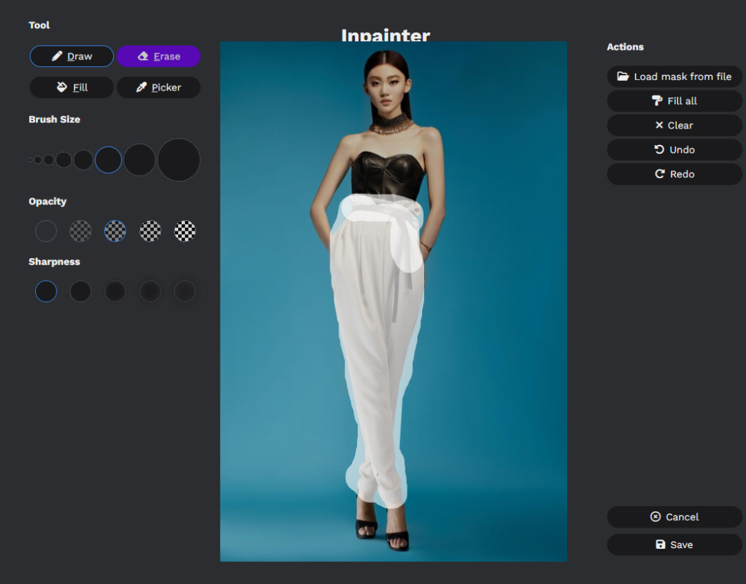 640-89 使用Stable Diffusion 轻松实现模特换装