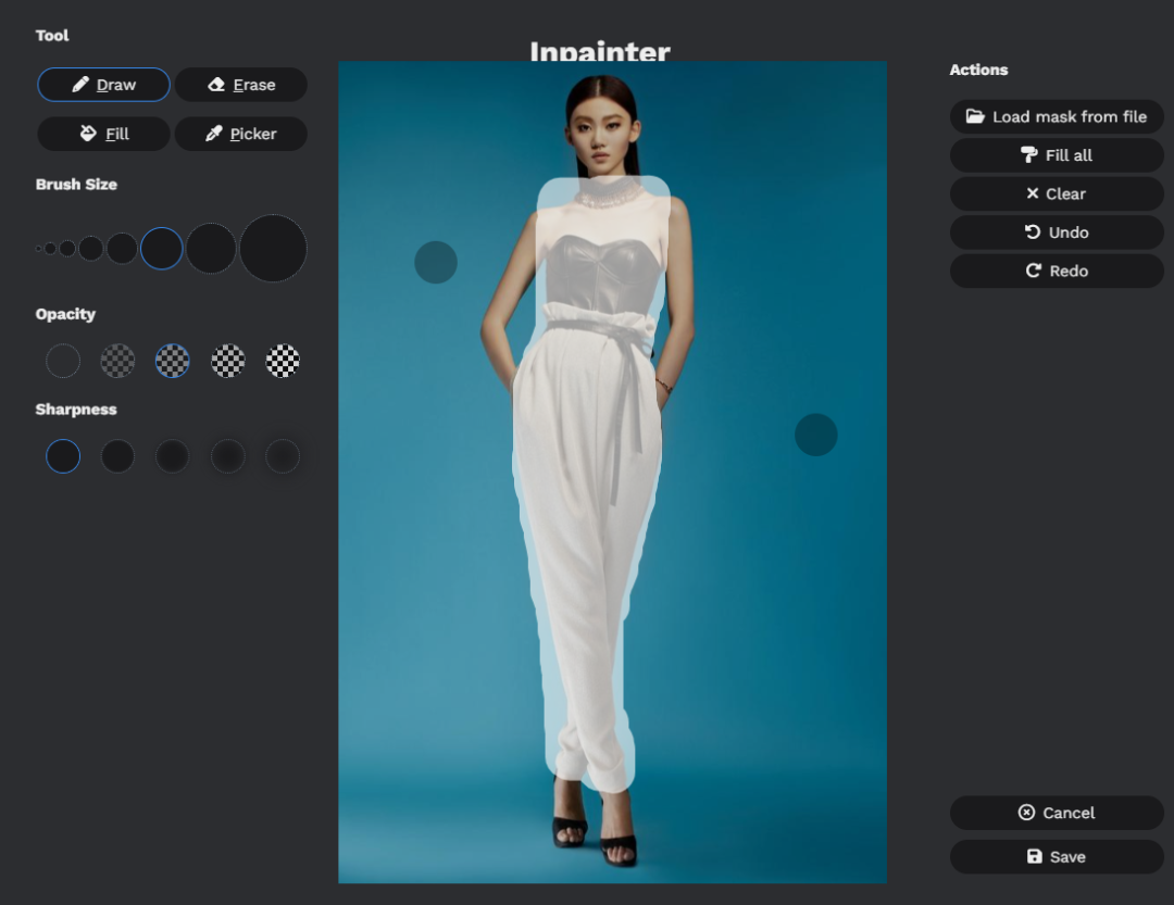 640-92 使用Stable Diffusion 轻松实现模特换装