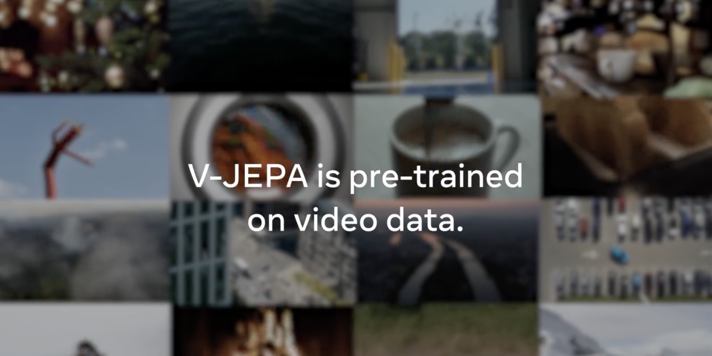 Meta launches V-JEPA model, using AI to efficiently supplement the obscured parts of videos