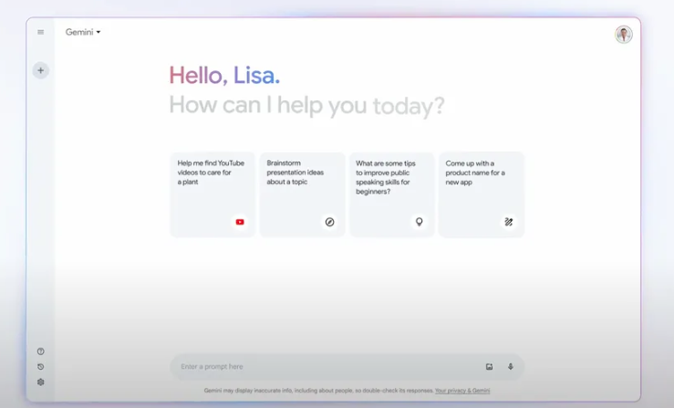9dae092d-28d7-4b51-8205-40d52470a790 Google announces that it will rename its AI chat assistant Bard to Gemini and launch an independent Android app