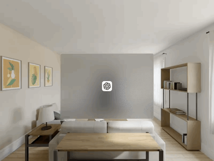OpenAI 推出 Vision Pro 版 ChatGPT，界面与 iPad 版客户端差别不大