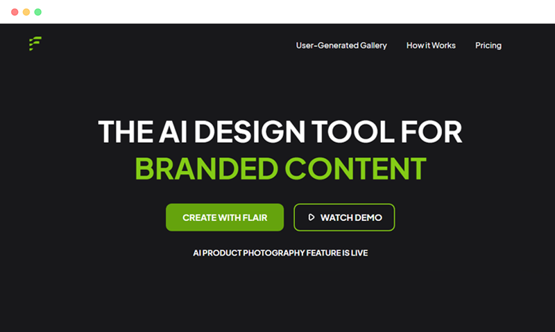 Flair.ai: AI product image creation tool based on artificial intelligence