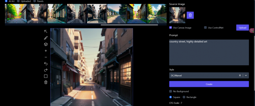 Using AI to create comics, a detailed explanation of three popular AI comic generation tools