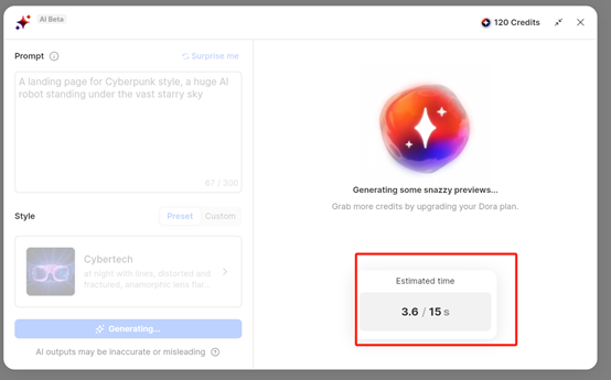 Generate a website in 3 minutes with just text! The first ChatGPT version website development platform
