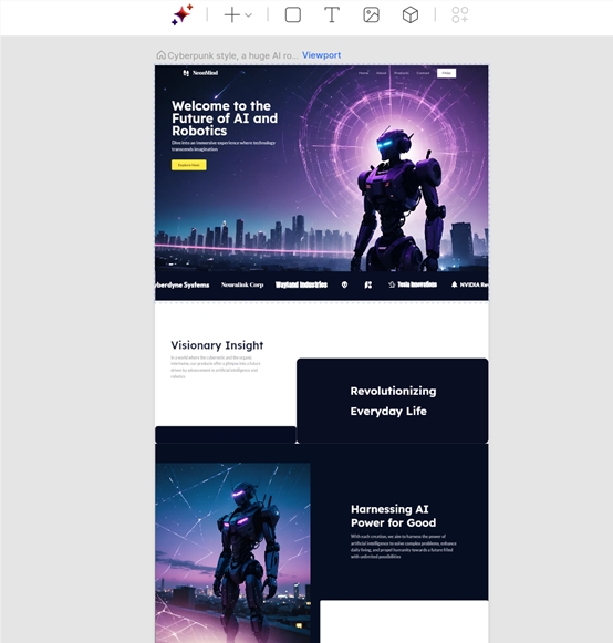 Generate a website in 3 minutes with just text! The first ChatGPT version website development platform