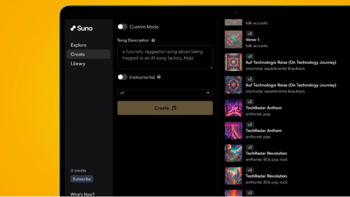 快速玩转外网爆火的AI音乐生成器SUNO,看这篇就够了!
