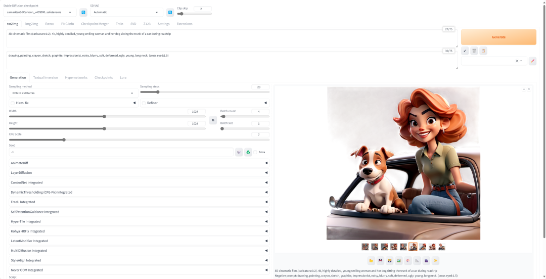 Installation and use of Forge, a simple and efficient drawing tool that is better than WebUI