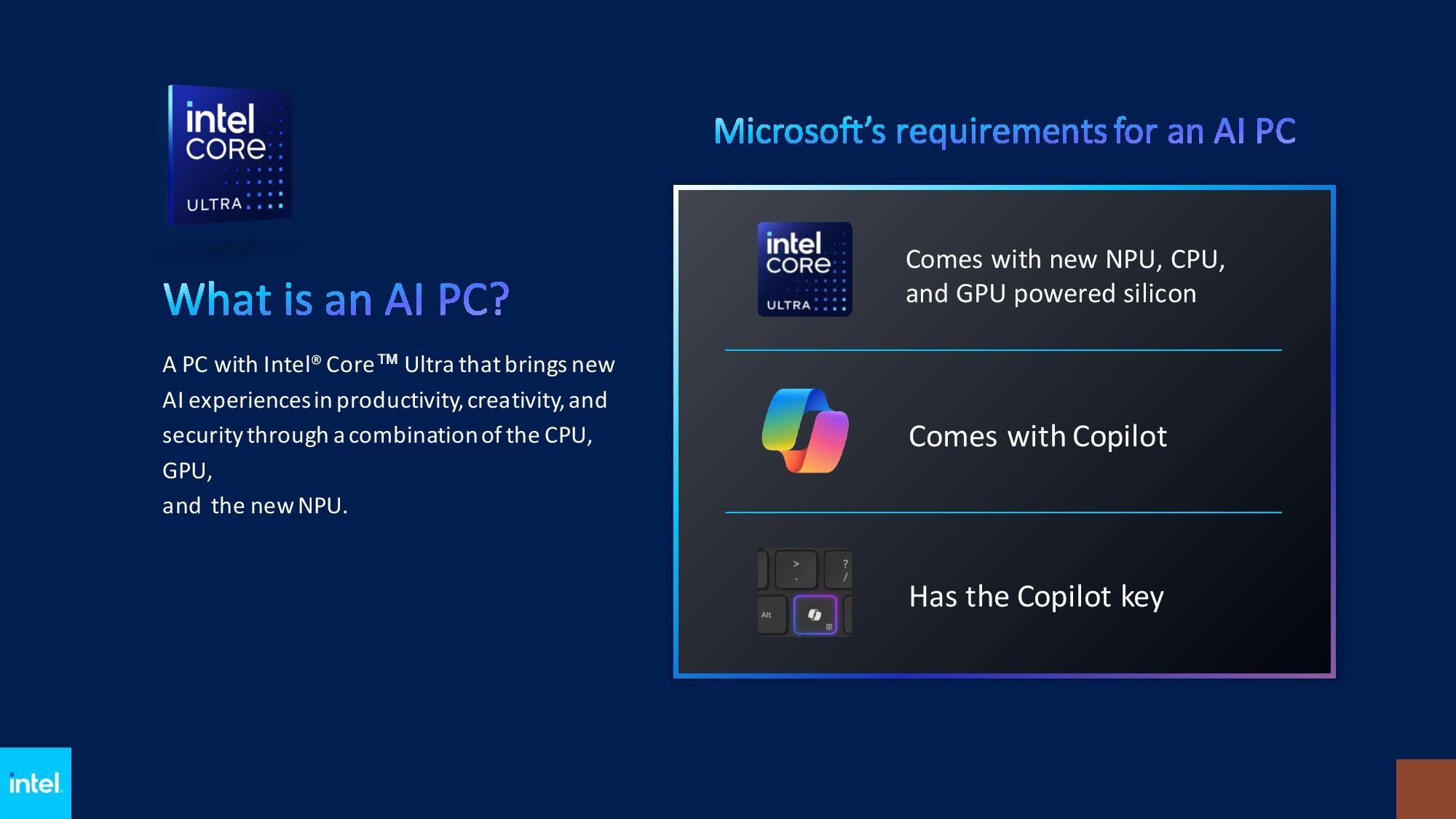 Microsoft defines AI PC standards: locally running Copilot and equipped with 40 TOPS performance NPU