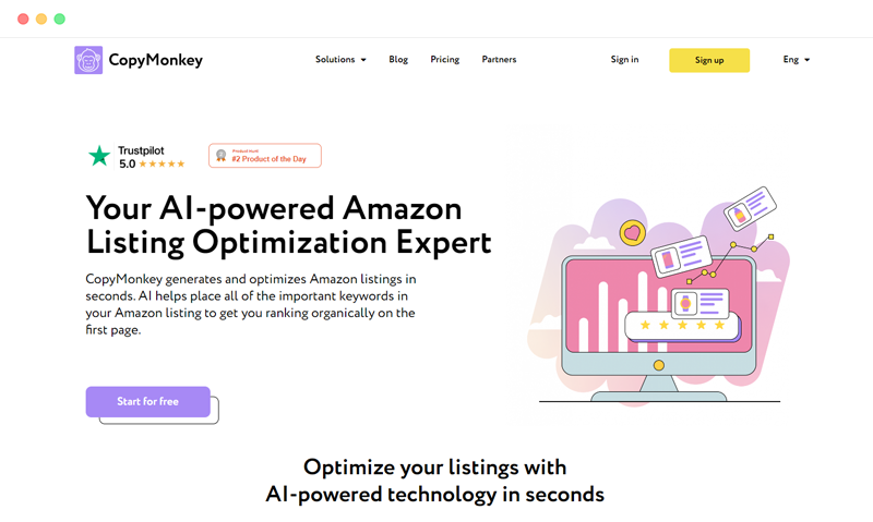 CopyMonkey: An AI-Powered Amazon Product Listing Optimization Tool
