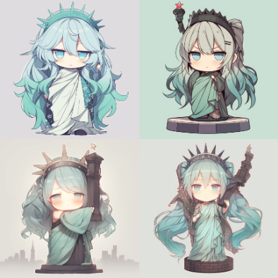 Midjourney 应用场景10：Midjourney动漫人物设计