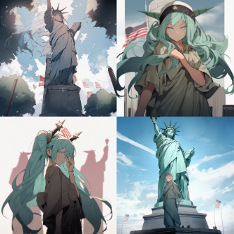 Midjourney 应用场景10：Midjourney动漫人物设计