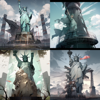 Midjourney 应用场景10：Midjourney动漫人物设计