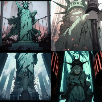 Midjourney 应用场景10：Midjourney动漫人物设计