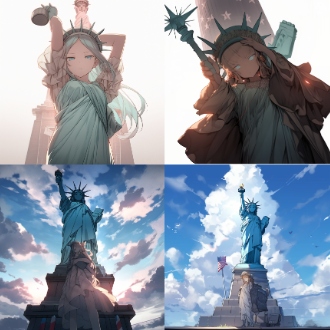 Midjourney 应用场景10：Midjourney动漫人物设计