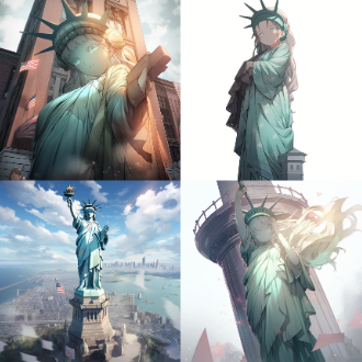 Midjourney 应用场景10：Midjourney动漫人物设计