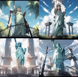 Midjourney 应用场景10：Midjourney动漫人物设计