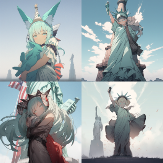 Midjourney 应用场景10：Midjourney动漫人物设计