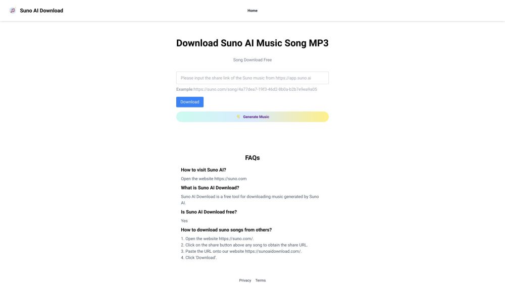 171307945457349214.webp Suno AI Download: A free online music search and download tool website