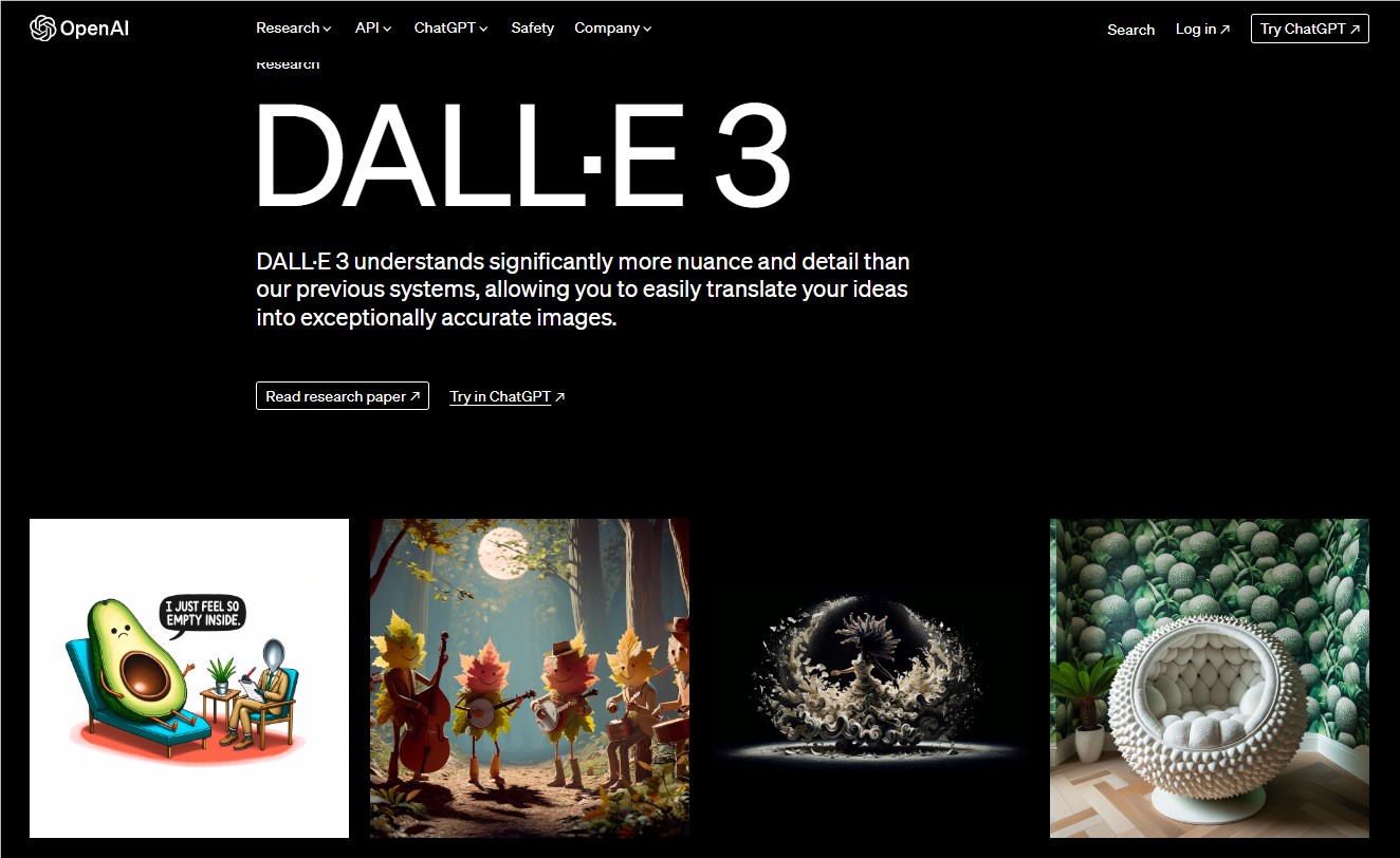 OpenAI图像生成器DALL-E2停止服务，DALL-E3接替其位置 – AI-人工智能-1ai.net