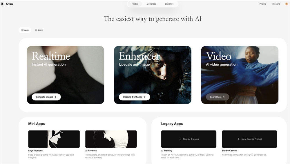 Krea AI will launch a video generation function with a simpler and more beautiful interface
