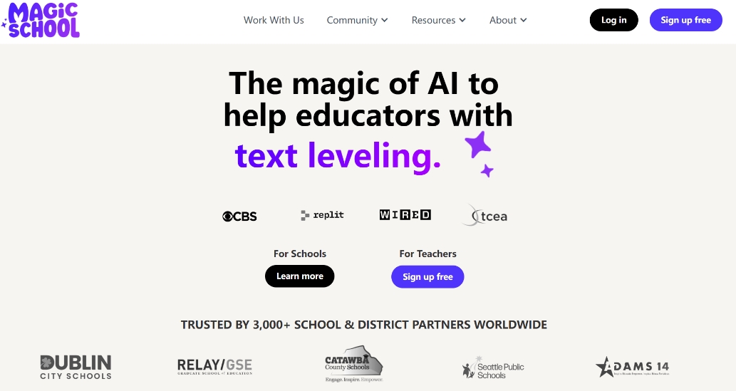 MagicSchool.ai：教师和教育者的在线AI工具
