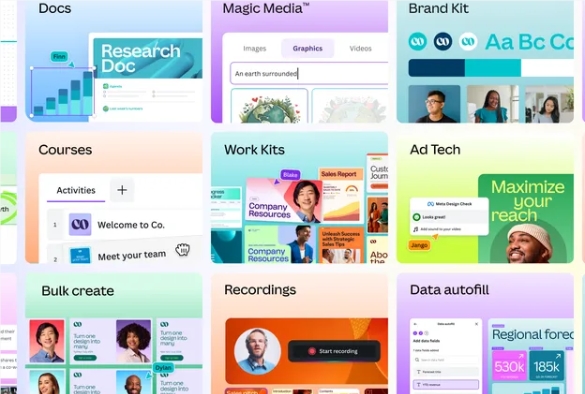 Canva launches several useful AI design features: text-generated illustrations, automatic editing of video highlights