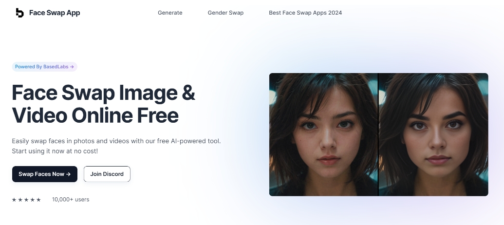 Face Swap App: Free online AI face swapping apps for pictures and videos, natural and realistic face swapping effects, simple operation and fast speed