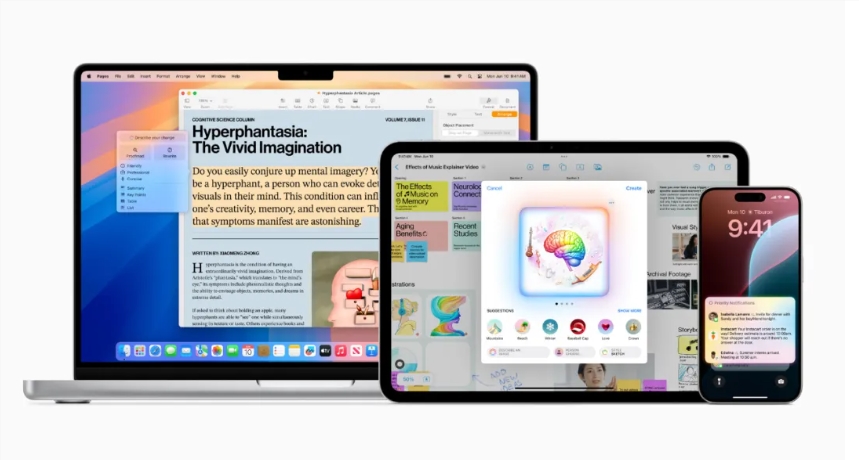 Apple WWDC released a depth bomb GPT-4o to support Siri, and all family buckets are equipped with generative AI
