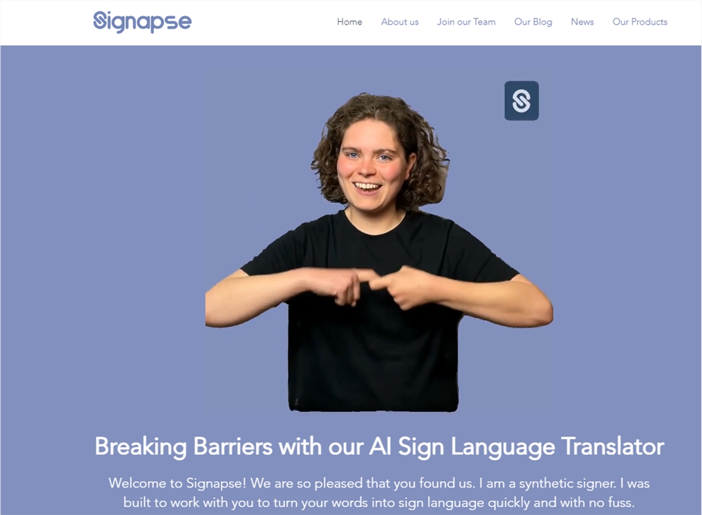 Video generation another landing scenario! Signapse reshapes the world ...