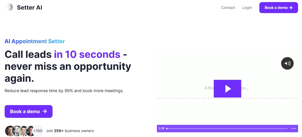 Setter AI: An AI-powered telesales assistant that uses AI to convert leads into sales